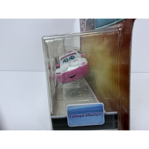 NIB Disney Pixar Cars Toon #18 Cho 1:55 Diecast Car Tokyo Mater 2009 Mattel - Picture 5 of 7